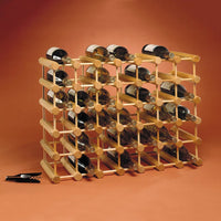 J.K. Adams - 40 Natural Bottle Wine Rack - MW R-40-N