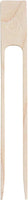 J.K. Adams - 6.5" x 0.8" Maple Wood Toast Tong - TT-1M