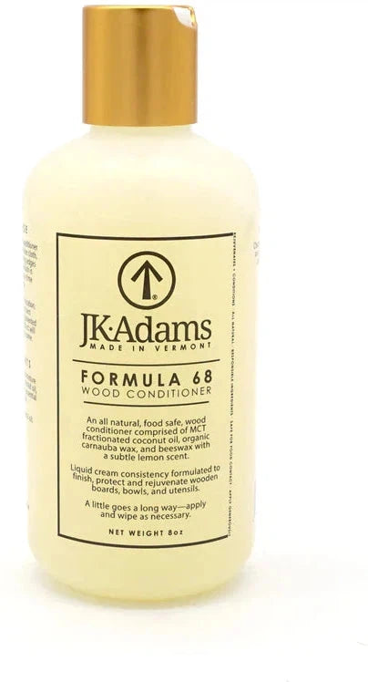 J.K. Adams - 8 Oz Formula 68 Wood Conditioner Bottle - FORMULA-68