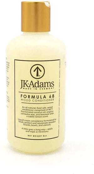 J.K. Adams - 8 Oz Formula 68 Wood Conditioner Bottle - FORMULA-68