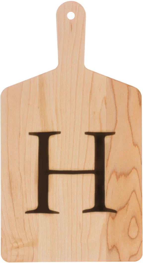 J.K. Adams - "H" Monogram Cheese Board Gift Set with Knife - MCB-1106-H