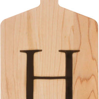 J.K. Adams - "H" Monogram Cheese Board Gift Set with Knife - MCB-1106-H