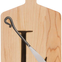 J.K. Adams - "L" Monogram Cheese Board Gift Set with Knife - MCB-1106-L
