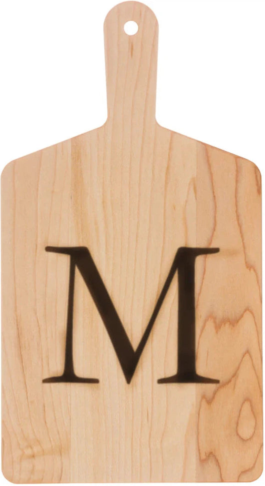 J.K. Adams - "M" Monogram Cheese Board Gift Set with Knife - MCB-1106-M