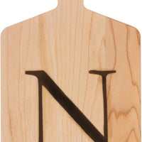J.K. Adams - "N" Monogram Cheese Board Gift Set with Knife - MCB-1106-N