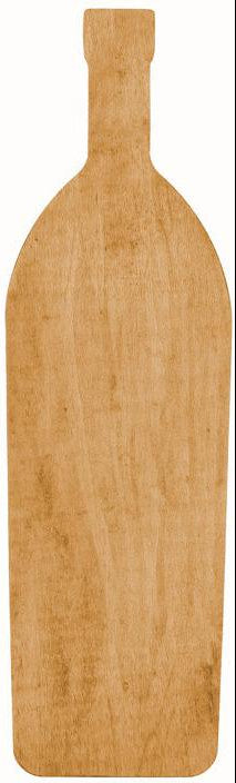 J.K. Adams - Novelty Wine Bottle Shaped Board - NOV-WINE