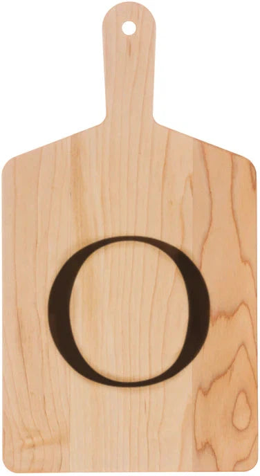 J.K. Adams - "O" Cherry Monogram Cheese Board Gift Set - MCB-1106-CY-O