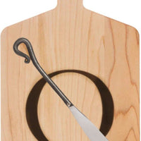 J.K. Adams - "O" Monogram Cheese Board Gift Set with Knife - MCB-1106-O
