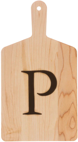 J.K. Adams - "P" Monogram Cheese Board Gift Set with Knife - MCB-1106-P