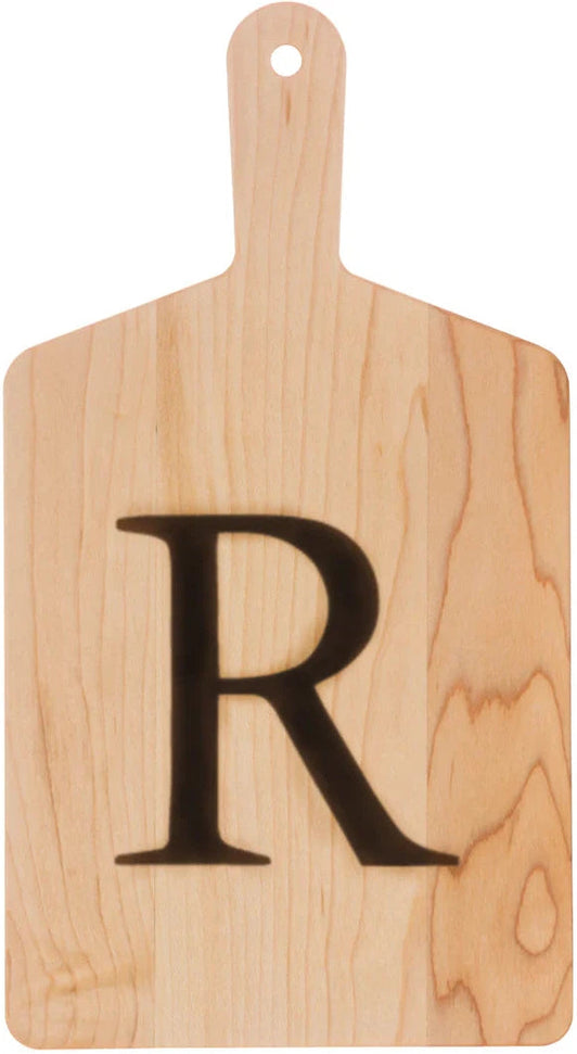 J.K. Adams - "R" Monogram Cheese Board Gift Set with Knife - MCB-1106-R