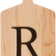 J.K. Adams - "R" Monogram Cheese Board Gift Set with Knife - MCB-1106-R