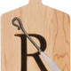 J.K. Adams - "R" Monogram Cheese Board Gift Set with Knife - MCB-1106-R