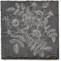 J.K. Adams - Vermont Slate Coasters, Pack of 4 - VSC-4SQ-VT