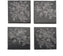 J.K. Adams - Vermont Slate Coasters, Pack of 4 - VSC-4SQ-VT
