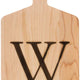 J.K. Adams - "W" Monogram Cheese Board Gift Set with Knife - MCB-1106-W