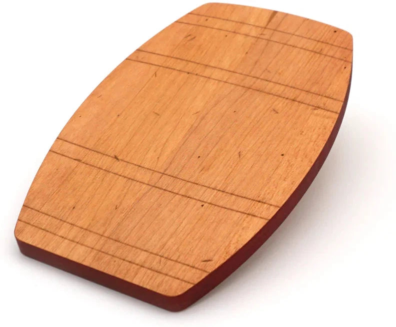 J.K. Adams - Wine & Spirits Novelty Barrel Board with Engraved Logo - NOV-BARREL - DISCONTINUED