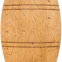 J.K. Adams - Wine & Spirits Novelty Barrel Board with Engraved Logo - NOV-BARREL - DISCONTINUED