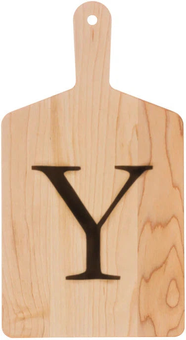 J.K. Adams - "Y" Cherry Monogram Cheese Board Gift Set - MCB-1106-CY-Y