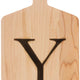 J.K. Adams - "Y" Monogram Cheese Board Gift Set with Knife - MCB-1106-Y