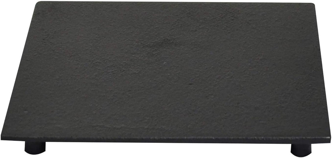 Ja By Frieling - 6.3" Square Black Cast Iron Trivet - J25714