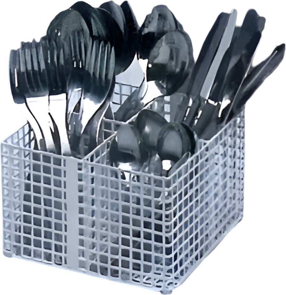 Jet-Tech - 5.1" Polypropylene Flatware 4 Compartment Basket For F-14 - 30027 F-14 - DISCONTINUED