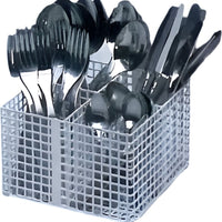Jet-Tech - 5.1" Polypropylene Flatware 4 Compartment Basket For F-14 - 30027 F-14 - DISCONTINUED