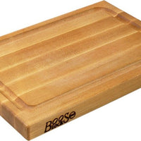John Boos - 18" x 12" x 1.5" Professional Collection Maple BBQ Cutting Board, Pack of 6 - BBQBD-6 - DISCONTINUED