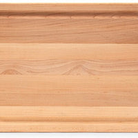 John Boos - 20" x 15" x 2.25" Reversible Maple Cutting Board with Juice Moat - RA02GRV