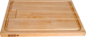 John Boos - 24" x 18" x 1.5" Professional Collection Maple Cutting Board - AUJUS