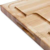 John Boos - 24" x 18" x 1.5" Professional Collection Maple Cutting Board - AUJUS