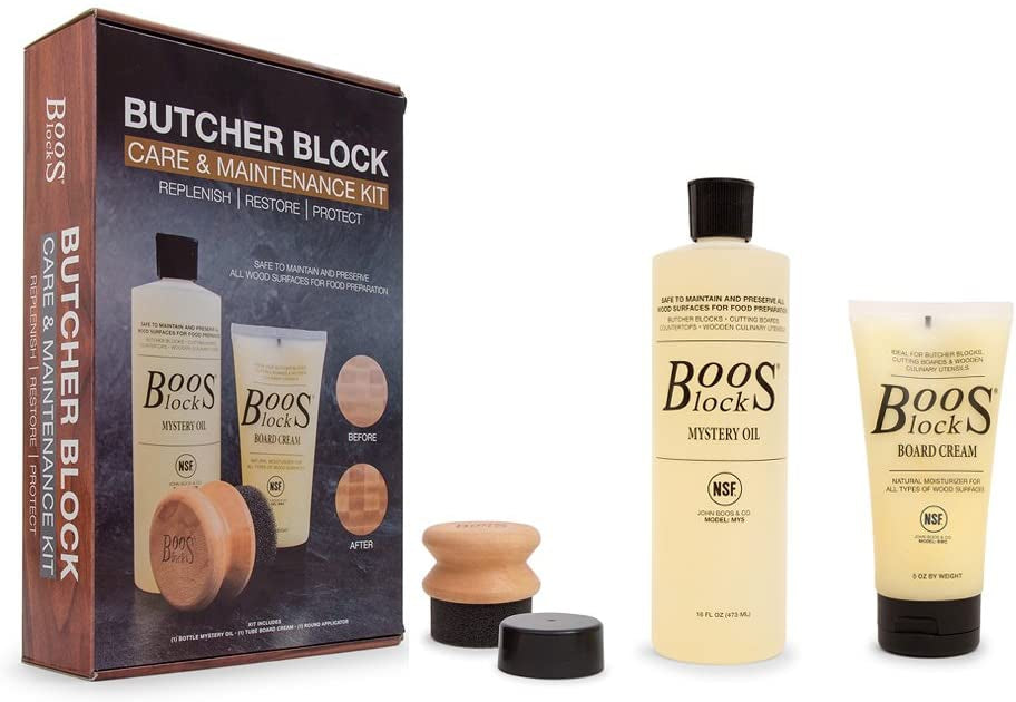 John Boos - Cutting Board Care & Maintenance Kit - MYSCRMAPPGP