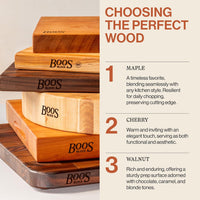 John Boos - Oil & Cream Round Applicator, Walnut Wood Colour - APPLICRND-W