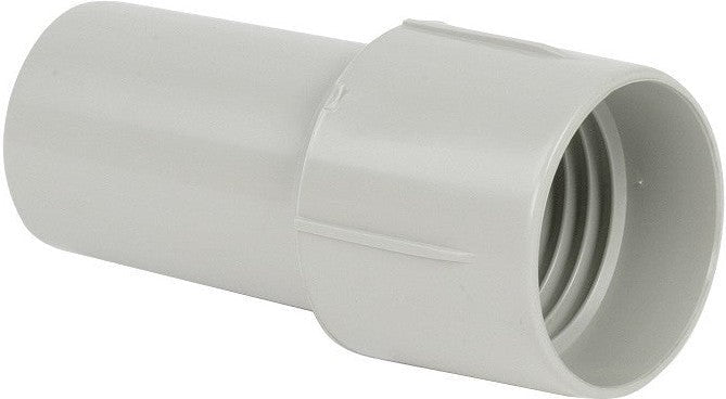 Johnny Vac - 1.25" Grey End Cuff Swivel Hose, 1/Cs - CU125ES
