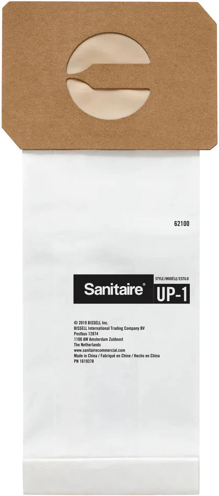 Johnny Vac - Sanitaire Paper Filter Bags, 5/Pack - 62100