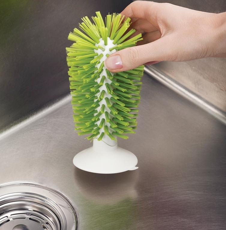 Joseph Joseph Green Brush Up In-Sink Brush - 85103