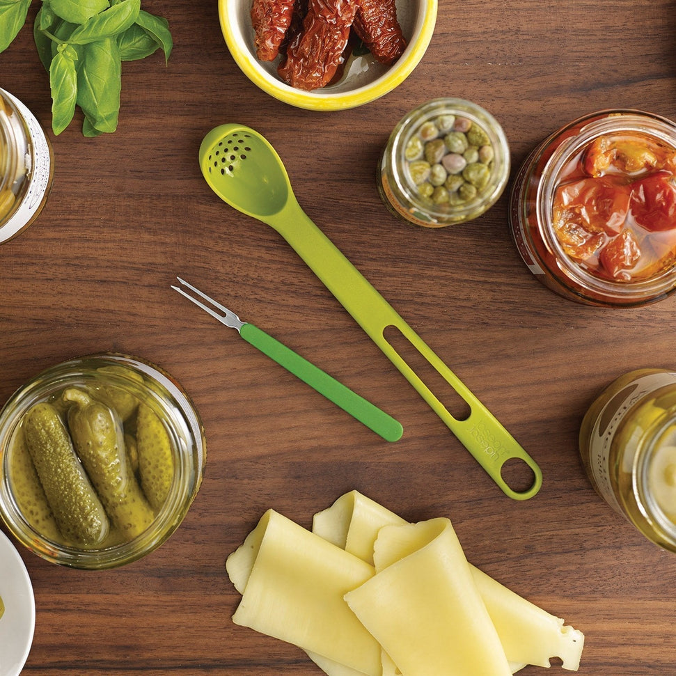 Joseph Joseph - Scoop & Pick Jar Spoon & Fork - 10105