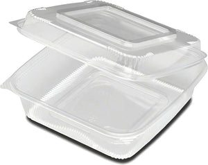 Joshen Paper & Packaging - 9" Clear Large Hinged Deep Container, 170/Cs - N42-1
