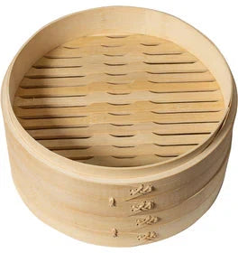 Joyce Chen - 10" 2-Tier Bamboo Steamer Baskets - J26-0013