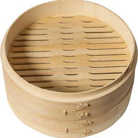 Joyce Chen - 10" 2-Tier Bamboo Steamer Baskets - J26-0013