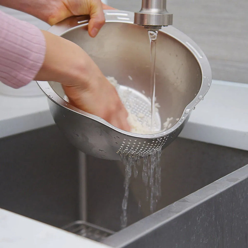 Joyce Chen - 10.6" Stainless Steel Rice Washer & Colander - J31-0095