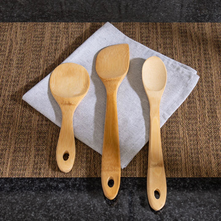 Joyce Chen - 11 Piece Burnished Bamboo Utensil Set - JCK006
