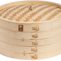 Joyce Chen - 12" 2-Tier Bamboo Steamer Baskets - J26-0012