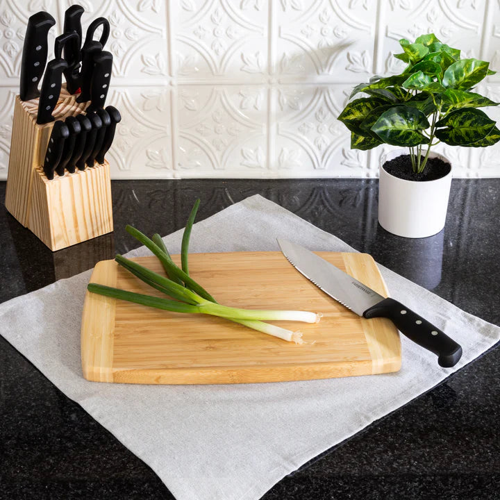 Joyce Chen - 3 Pcs Burnished Bamboo Cutting Board Set - JCK002