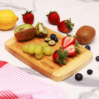 Joyce Chen - 3 Pcs Burnished Bamboo Cutting Board Set - JCK002