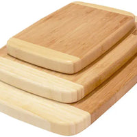 Joyce Chen - 3 Pcs Burnished Bamboo Cutting Board Set - JCK002