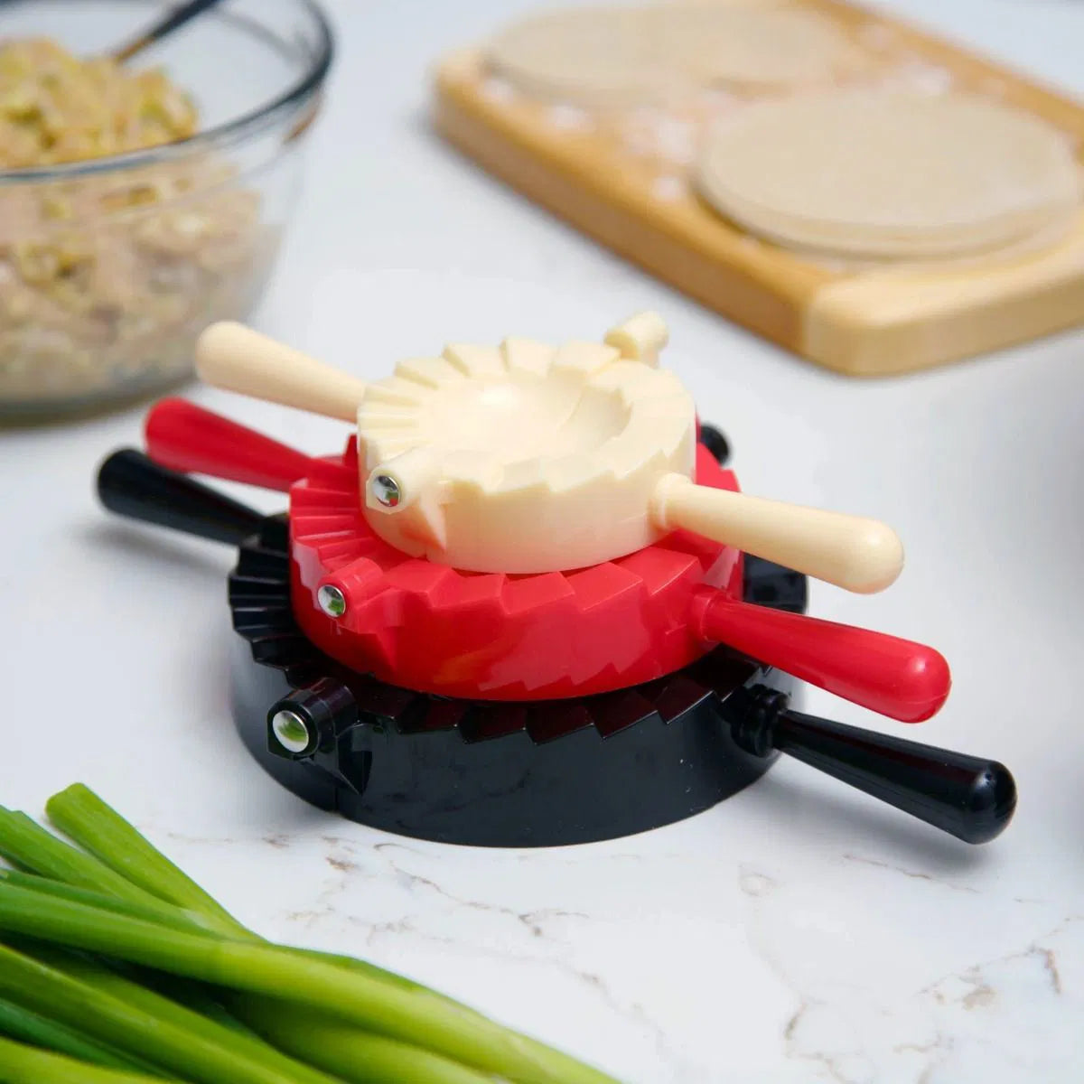 Joyce Chen - 3 Pcs Plastic Dumpling Press Set - J31-3345