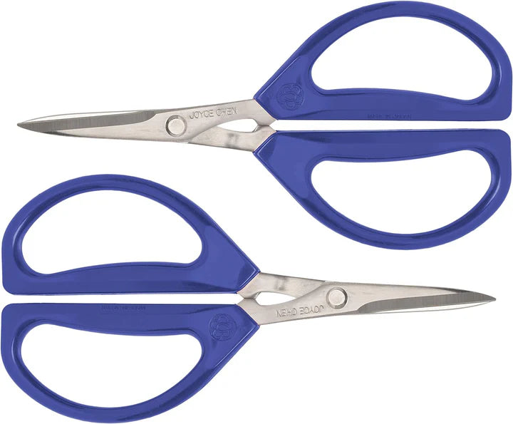 Joyce Chen - 6.3" Original Unlimited Kitchen Scissors with Blue Handles, Pack of 2 - KCHZ09008