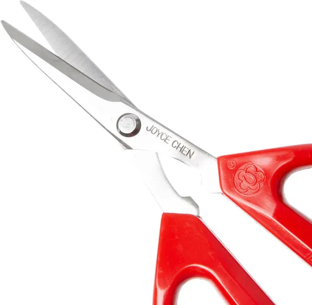 Joyce Chen - 6.3" Original Unlimited Kitchen Scissors with Red Handles, Pack of 2 - KCHZ09010