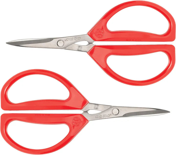 Joyce Chen - 6.3" Original Unlimited Kitchen Scissors with Red Handles, Pack of 2 - KCHZ09010