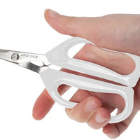 Joyce Chen - 6.3" Original Unlimited Kitchen Scissors with White Handles, Pack of 2 - KCHZ09009